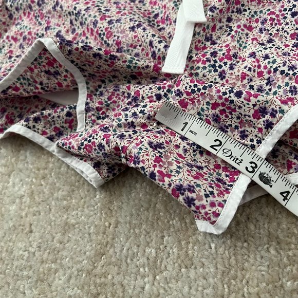 J. Crew Seaside Pull On Shorts Liberty Phoebe Floral S High Rise 100% Cotton - Picture 5 of 8